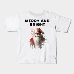 Merry And Bright Kids T-Shirt